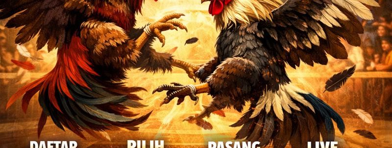 buatkan gambar dengan tema Panduan Pemula Bermain Sabung Ayam Online Melalui Agen Taruhan
